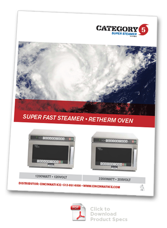 Category 5 Steamer Specs